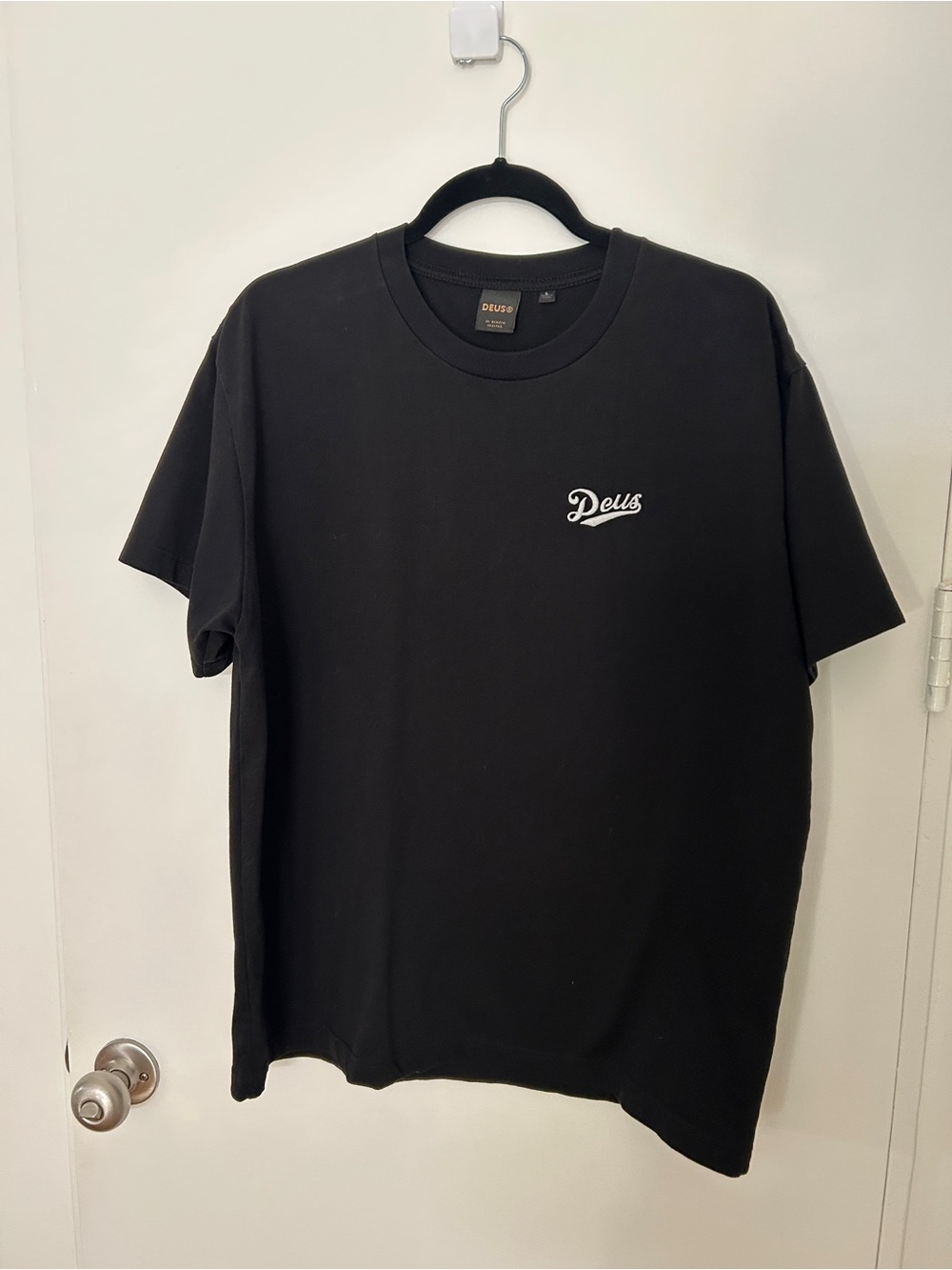 Black Logo Crew Neck T-Shirt